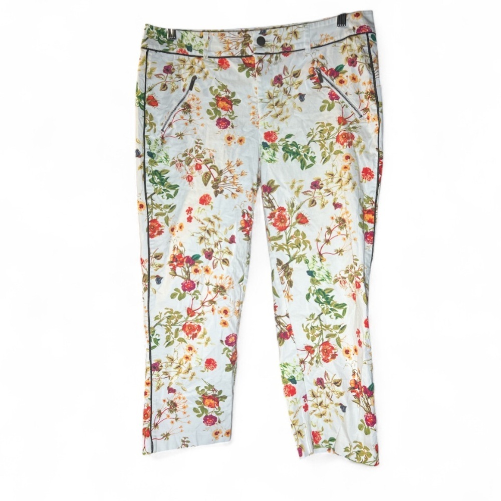 Disney Alice Collection Floral capris women’s 10